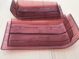 NEW Jaguar XJ40 Red tail lamp light outer lens set left & right