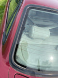 Jaguar X300 X308 XJR XJ8 rear wind screen black stainless steel trim finisher