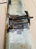 Jaguar XJS facelift rear bumper centre chrome piece HHC6620AA