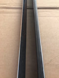 Jaguar X300 X308 Right side front & rear waist line seal window strip trim stainless