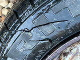 Brian James 12” Steel Trailer wheels & tyres x4 155/70 R12 5 STUD 140MM PCD, NO OFFSET spares or repairs