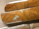 JAGUAR XJS XJ-S Pre Facelift Door top Walnut Wood Veneer Pieces