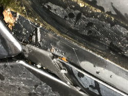 Jaguar x300 x308 Gutter Rail end cap finishers x2 Left & Right