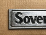 Jaguar XJ40 Sovereign Boot Lid Badge