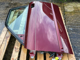 Jaguar X308 XJ8 97-02 stripped Door shell left front NSF SWB CGH Red Madeira Pearl Metallic