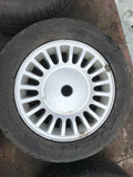 Jaguar Daimler XJ40 X300 X308 20 Spoke Alloy wheels x4 with tyres