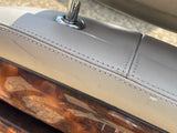 Daimler JAGUAR X300 X305  AGD OATMEAL Heated electric Leather Front Seats with Walnut Picnic Tables left & right