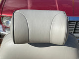 Daimler JAGUAR X300 X305 LFJ Nimbus Grey Heated electric Leather Front Seats with Walnut Picnic Tables left & right
