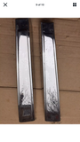 Jaguar XJ40 Stainless Steel Chrome B Post Trim Covers Set