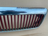 Jaguar X300 XJ6 XJ Sport grill stainless steel chrome with red vein inserts