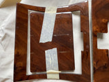 NEW GENUINE Jaguar Daimler XJ40 X300 Walnut Ski Slope & Ash Tray Wood veneers