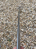 Daimler Jaguar X300 rear bumper Centre chrome stainless trim piece. Minor damage present, as photographed.
