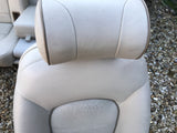 Daimler JAGUAR X300 NDR Cream Leather Front & Rear Seats Walnut Picnic Tables