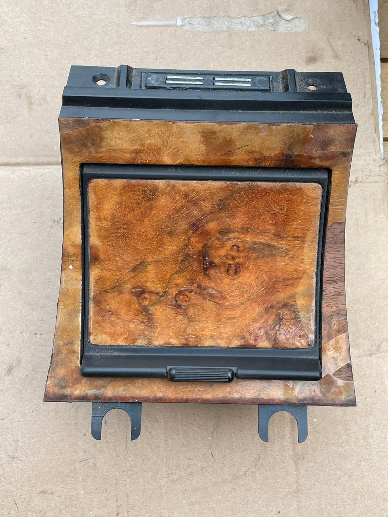 Daimler XJ40 Walnut Centre console Ash Tray Wood veneer Spares Or