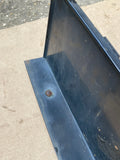 Jaguar XJ40 XJ6 Boot trunk lid black infill trim surround finisher mount Panel