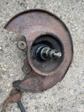 Jaguar X300 XJ40 OSF Right side Stub axle and upright carrier with upper & lower wishbones.
