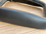 Daimler Jaguar XJ40 X300 black leather J gate trim surround cover for the auto shifter
