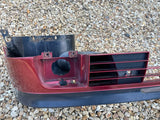 Jaguar XJ40 93-94 lower front Valance Spoiler Splitter Defuser complete CFA Flamenco Red