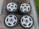JAGUAR 17" X300 X308 XJ40 XK8 Revolver Alloy wheels x4 MJA6116AB 17x8J 5x120.65 PCD