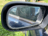 Jaguar X300 X308 Left side door mirror Sapphire Blue