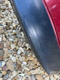 Jaguar XJ40 93-94 lower front Valance Spoiler Splitter Defuser complete CFA Flamenco Red