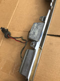 Jaguar XJS pre facelift reversing number plate lights trunk boot lid chrome plinth
