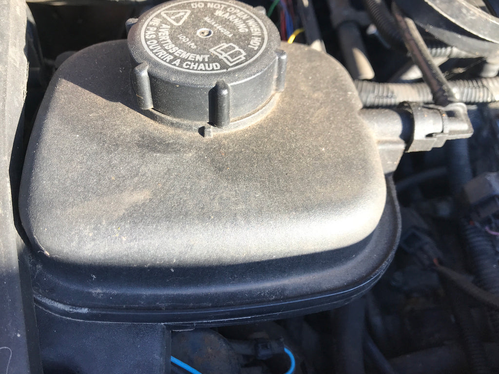 2004 jaguar xj8 coolant store reservoir replacement