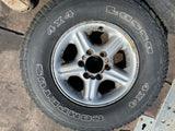 Isuzu Trooper rodeo 4x4 16” Alloy Wheels & Tyres X5 16x7J