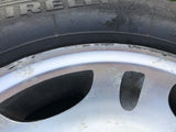 Daimler Jaguar X300 X308 XJ40 16” Dimple alloy wheels x4 8Jx16 ET33 5x120.65
