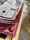 Jaguar X308 XJ8 97-02 stripped Door shell left front NSF SWB CGH Red Madeira Pearl Metallic