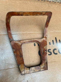 Jaguar XJ40 Manual transmission Walnut Ski slope centre console veneer spares or repairs