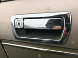 Jaguar Right side front outer chrome door handle 90-94 models