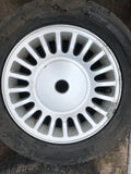 Jaguar Daimler XJ40 X300 X308 20 Spoke Alloy wheels x4 with tyres