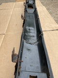 Jaguar XJ40 Rear Bumper beam and rubber cover - needs work