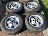 JAGUAR 15" XJS S3 series Starfish Alloy wheels x4 15x6.5 5x120.65 PCD CAC4379 ET28.5 with tyres