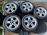 Jaguar X308 XJR XJ8 18” Penta Alloy wheels & Tyres x5