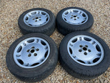 Jaguar X300 X308 XJ40 XJS 16” Dimple alloy wheels & tyres x4 8Jx16