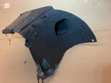 Jaguar XJ40 baffle trim arch liner Right side lower front valance fill 3 piece section