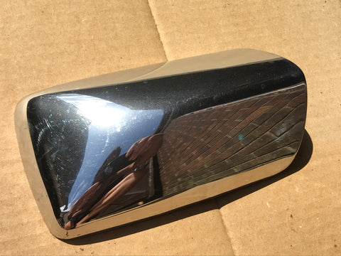 Jaguar XJ40 Door Wing Mirror Chrome Back Cover 89-94 Models