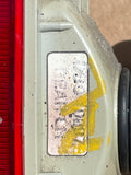 Jaguar X300 94-97 Red side markers US Canada spec
