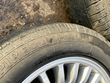 Jaguar Daimler XJ40 X300 X308 20 Spoke 16” Alloy wheels x4