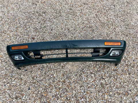 Jaguar Daimler X300 Front bumper with top Chromes HFB British Racing Green 94-97