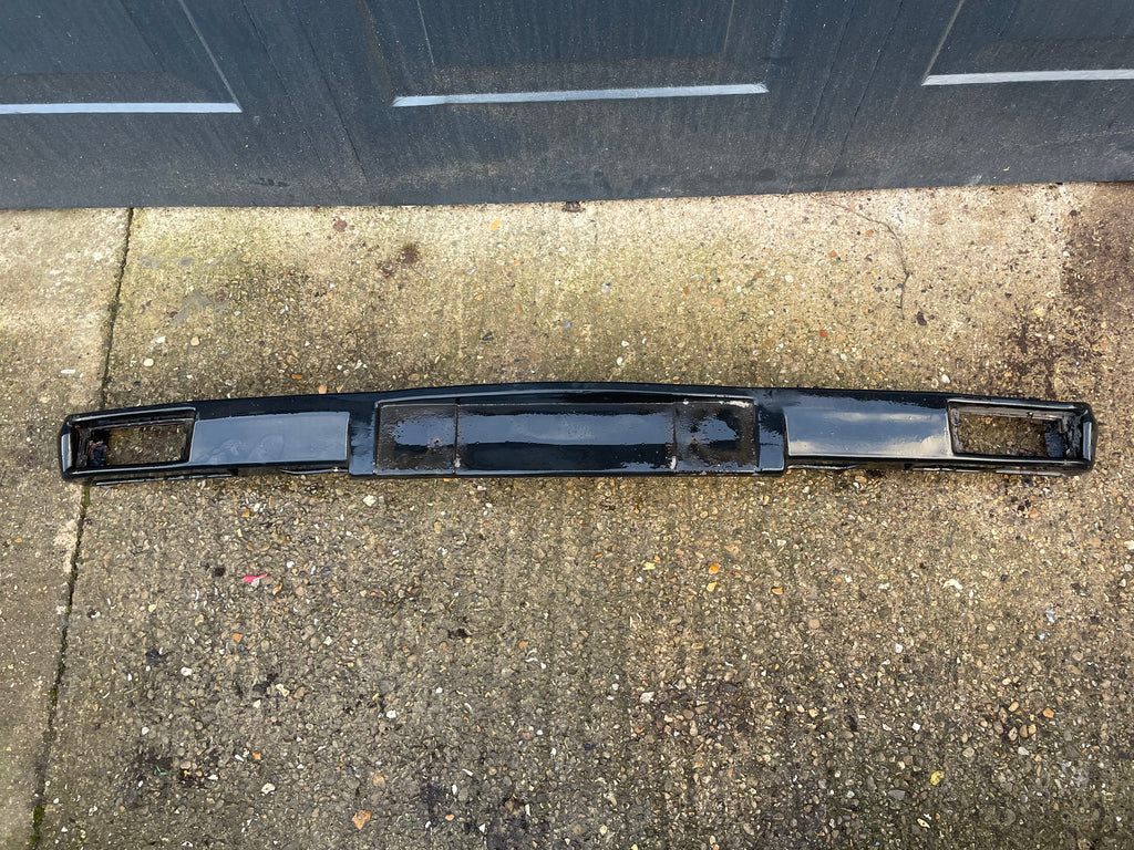 Jaguar XJ40 XJ6 front bumper centre Steel beam & Rubber Cover 93