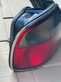 Daimler Jaguar X300 Sovereign 94-97 Rear Lamps Tail Lights set L&R with chrome surround
