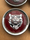 Jaguar X300 X308 XK8 XJ40 Growler wheel badges x4.
