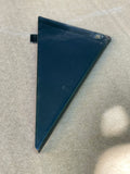 Jaguar XJ40 Left side Cheater Plate window black triangle finisher