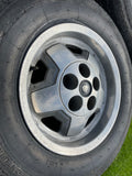 Daimler JAGUAR 15" XJS S3 series 3 Starfish Alloy wheels x4 15x6.5 5x120.65 PCD CAC4379 ET28.5 with tyres