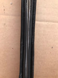 Jaguar X300 X308 Right side front & rear waist line seal window strip trim stainless