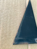 Jaguar XJ40 Right side Cheater Plate window black triangle finisher