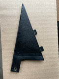 Jaguar XJ40 Left side Cheater Plate window black triangle finisher